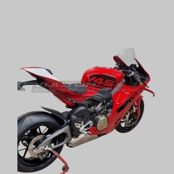 Windshield and tail number plate stickers for Ducati Panigale V4 / V4S