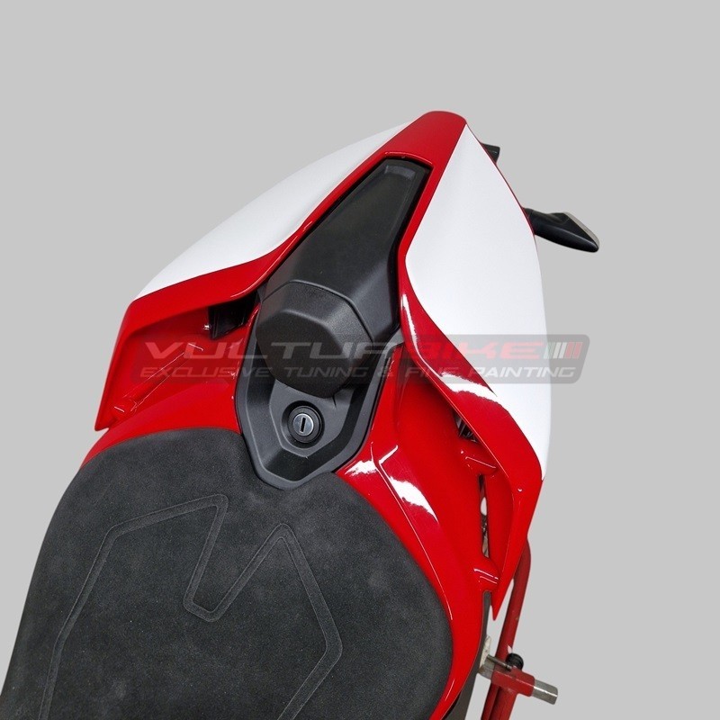Coprisella Posteriore Per Ducati Panigale E Streetfighter - In ABS, Design Gobba, Monoposto - Foto 12