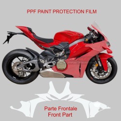 Película protectora de ppf autorreparable para Ducati delantero Panigale V4