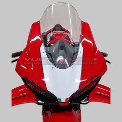 Number plate sticker for Ducati Panigale V4 windshield