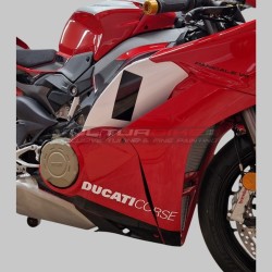 Custom decorative elements for side fairings Ducati Panigale V4