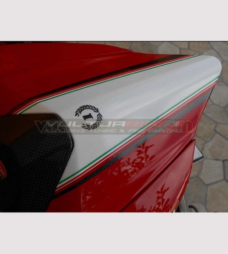 Autocollant tricolore pour couverture codon - Ducati 899/1199 Panigale