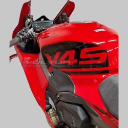 Decorative decals for Ducati Panigale V4 tank