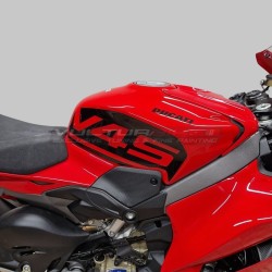 Decorative decals for Ducati Panigale V4 tank