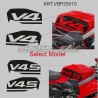 Decalcomanie decorative per serbatoio Ducati Panigale e Streetfighter V4 V4S