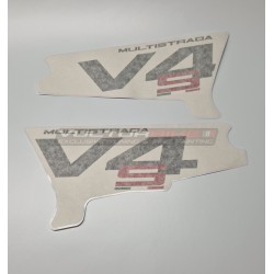 Original Right & Left Decals Ducati Multistrada V4