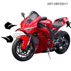 Coppia decalcomanie decorative per alette Ducati Panigale V4