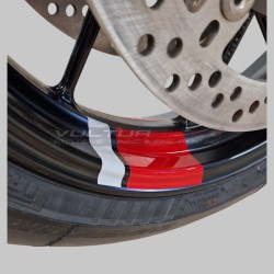 Stickers compatible with wheel channel Ducati Panigale V4