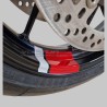 Autocollants compatibles avec Panigale Ducati canal de roue et Streetfighter V4 / V4S / V4R