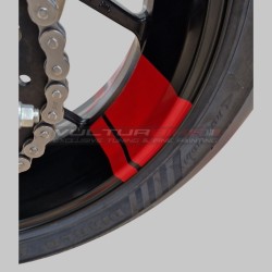 Autocollants décoratifs pour canal de roue Ducati Panigale V4