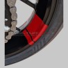 Decorative stickers for wheel channel Ducati Panigale and Streetfighter V4 / V4S / V4R