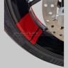 Pegatinas decorativas para canal de rueda Ducati Panigale y Streetfighter V4 / V4S / V4R