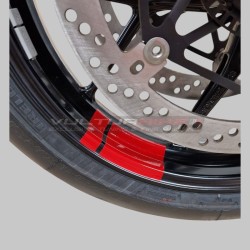 Decorative stickers for wheel channel Ducati Panigale V4