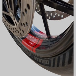 Decorative stickers for wheel channel Ducati Panigale V4