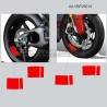 Decorative stickers for wheel channel Ducati Panigale and Streetfighter V4 / V4S / V4R