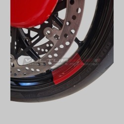 Customizable decorative stickers for wheel channel Ducati Panigale V4