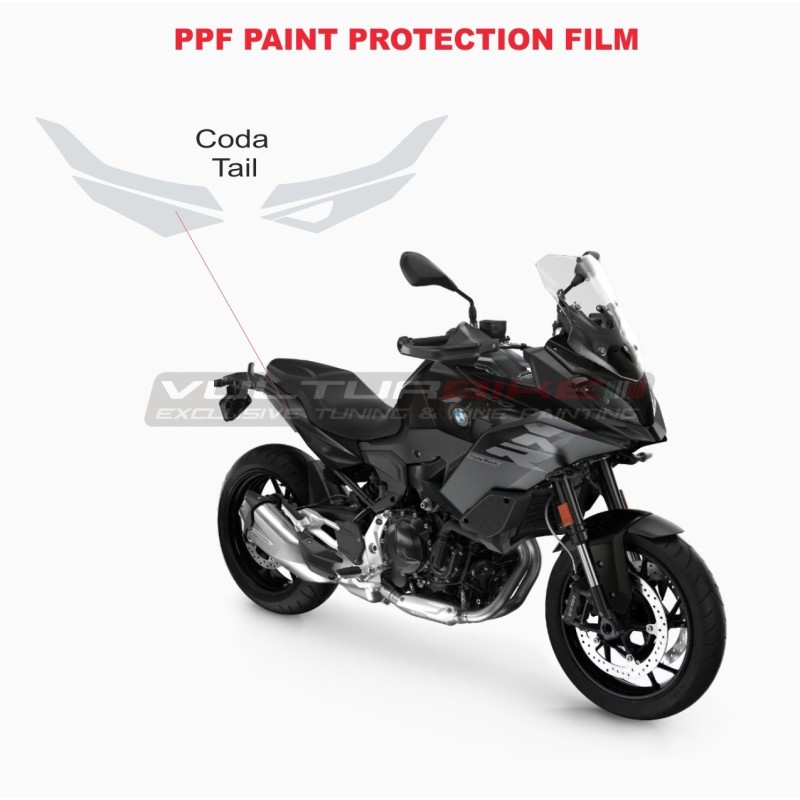 Self-healing ppf protective film for pigtail - BMW F900XR