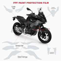 Ensemble complet de film de protection ppf auto-cicatrisant - BMW F900XR