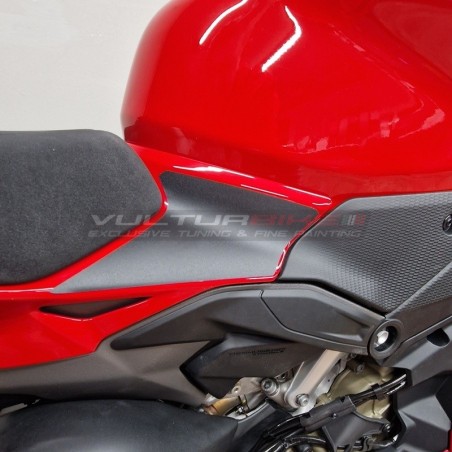 Protectores de depósito adhesivos en relieve - Ducati Panigale V4