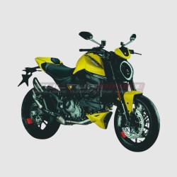 Personalized hulls in pearl yellow color - Ducati Monster 937