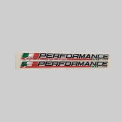 Pair of universal 3D performance resin stickers