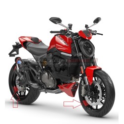 Ducati Monster 937 Wheel Channel Decals