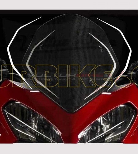 Pegatinas de parabrisas réplica Pikes Peak - Ducati Multistrada 1200 2013/14
