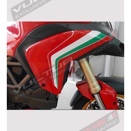 Kit adesivi per deflettori - Ducati Multistrada 1200 2010/14 