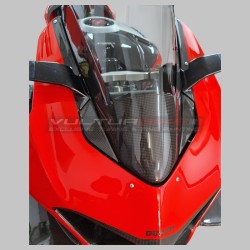 Carbon Windshield 30mm Larger Light Smoke - Ducati Panigale V4