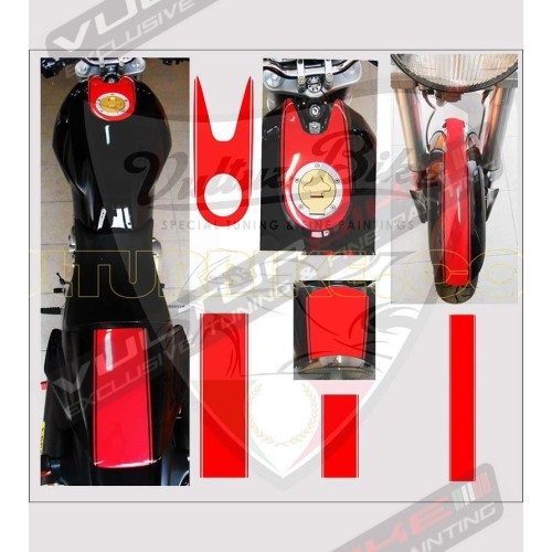 Stickers central band - Ducati Monster 600/900/1100 