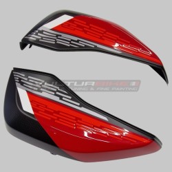 Couvercles en carbone pour valises latérales Ducati Multistrada conception V4 GP