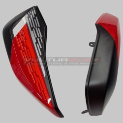 Couvercles en carbone pour valises latérales Ducati Multistrada conception V4 GP