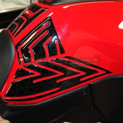 Ensemble de protection de réservoir en résine 3D - Ducati Multistrada V4