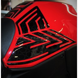 Ensemble de protection de réservoir en résine 3D - Ducati Multistrada V4