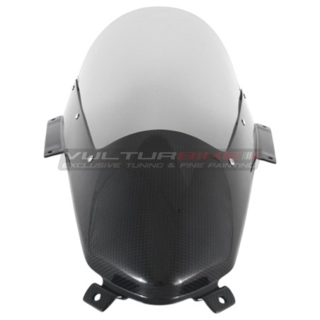Carbon windshield increased by 30mm light smoke - Ducati Panigale V4
