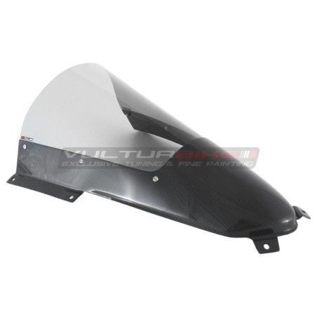 Carbon windshield increased by 30mm light smoke - Ducati Panigale V4