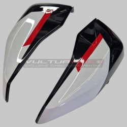 Fundas de maleta originales personalizadas Iceberg White - Ducati Multistrada V4