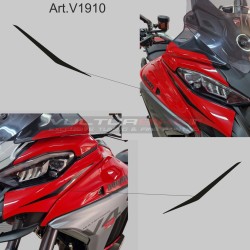 Decorative profiles for side cover airbox tip - Ducati Multistrada V4