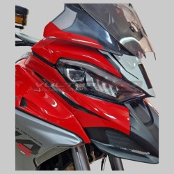 Decorative profiles for side cover airbox tip - Ducati Multistrada V4