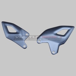 Pair of carbon heel guards - Ducati Panigale V4