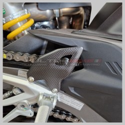 Paar Fersenschützer aus Carbon - Ducati Panigale V4