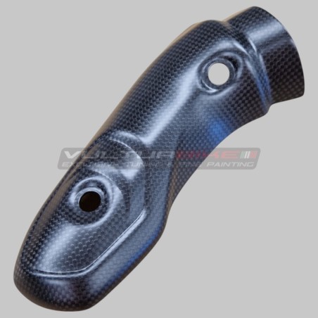 Protector de colector de escape de fibra de carbono - Ducati Multistrada V4
