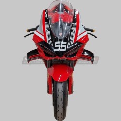 Complete "racing" adhesive graphic set for fairings Ducati Panigale V4