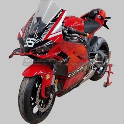 Complete "racing" adhesive graphic set for fairings Ducati Panigale V4