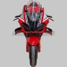 Black silver number plate for Ducati Panigale V4 windshield