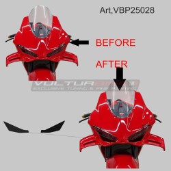 Elementos decorativos para faro carenado Ducati Panigale V4