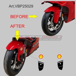 Decorative elements for front fender Ducati Panigale V4