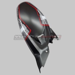 Parafango posteriore in carbonio design inedito - Ducati Multistrada V4 Pikes Peak