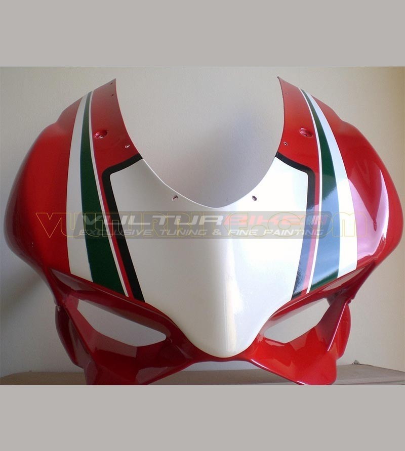 Tricolor Dome Nummer Aufkleber - Ducati Panigale 899/1199