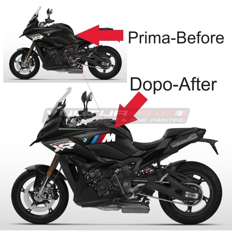 Paire de stickers réservoir complémentaires - BMW S1000XR / M